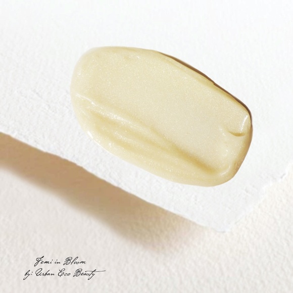 White Pearl Iridescent Shimmer Organic Lip Gloss Plumper Treatment - Picture 5 of 14